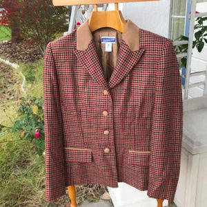 Classic Pendelton Houndstooth Blazer